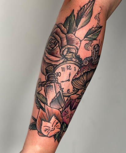 Work by Black Amethyst Tattoo Company Akron