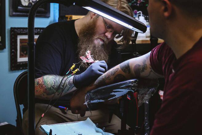 Work by Black Tooth Tattoo