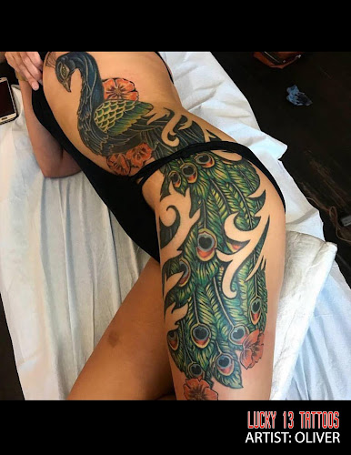 Work by Lucky 13 Tattoos
