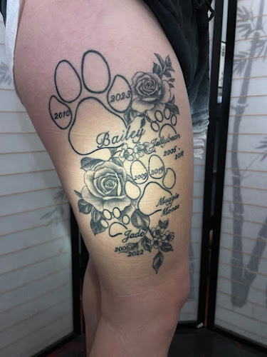 Work by Atomic Tattoos