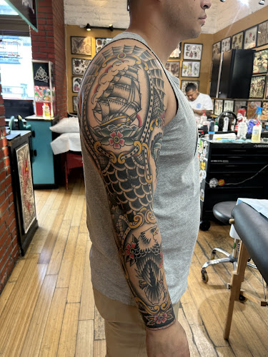Work by 7th Street Tattoo