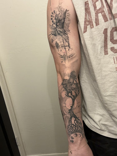 Work by Yellow Door Tattoo & Piercing