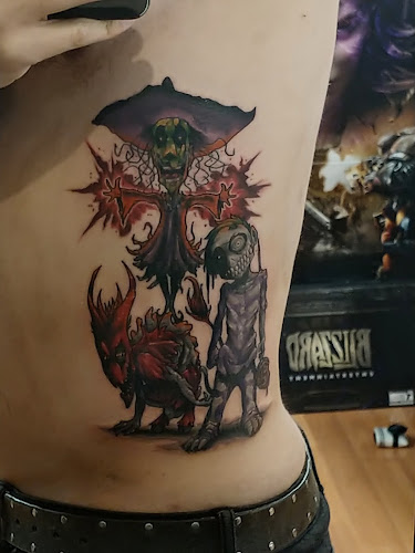 Work by Needle Freaks Tattoo