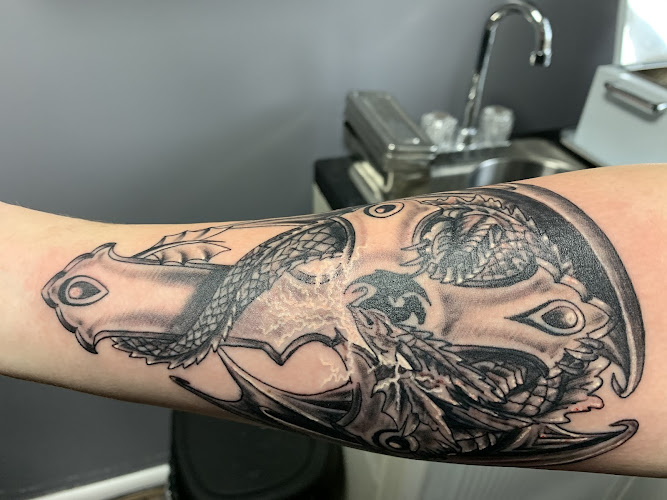 Work by Fluid Ink Tattoo Studio
