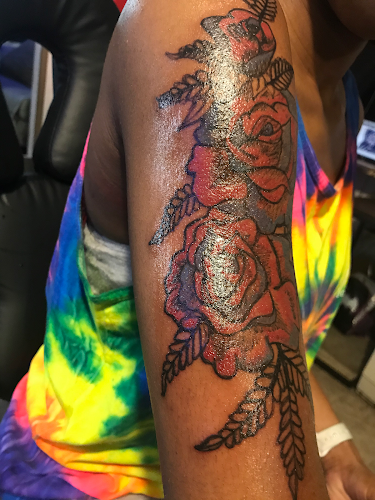 Work by Poison Ink Tattoos and More