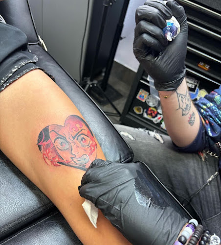 Work by Lucky Devil Tattoo