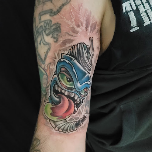 Work by Studio 42 Tattoo and Piercing.