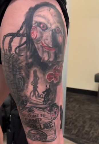 Work by Electric Zombie Tattoo Studio