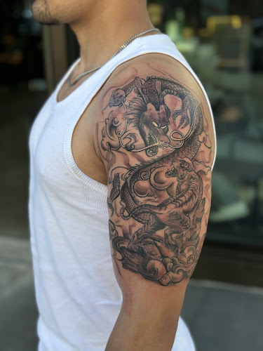 Work by Cleopatra INK Tattoo & Piercing Berkeley Studio