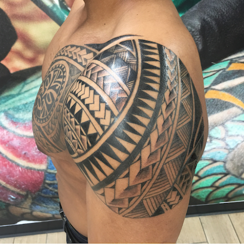 Work by Bethesda Tattoo