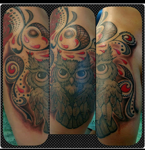 Work by Parlor City Tattoos