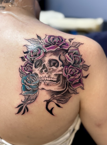 Work by Wylde Child Tattoo