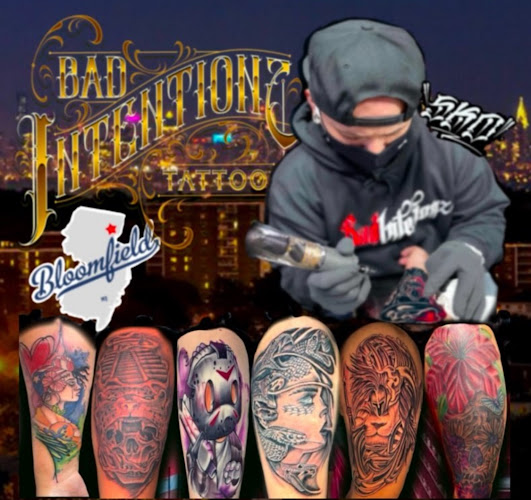 Work by Bad Intentionz Tattoo Studio