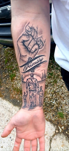Work by Rivers of Ink (united through tattoos) (Bogalusa)