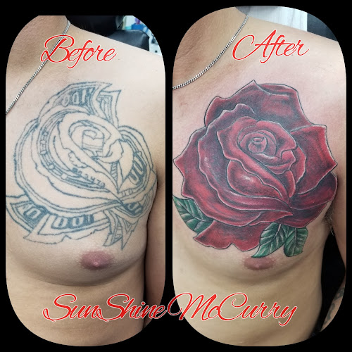 Work by Iron/Ink Tattoos & Piercing