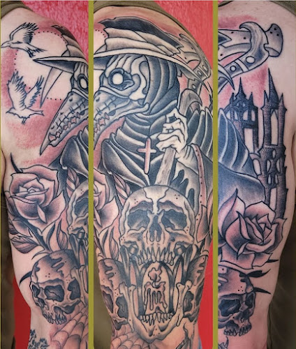 Work by Phil Van Roy's Tattoo Parlor