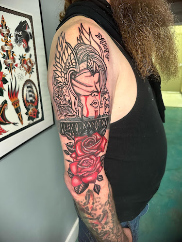 Work by Black Lantern Tattoo