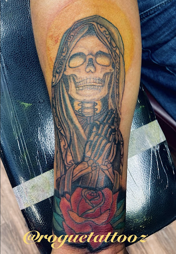 Work by Rogue Tattoo’s