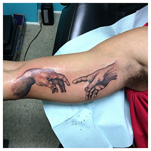 Work by De Inkman Tattoo Studio