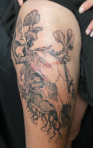 Work by Eight of Swords Tattoo