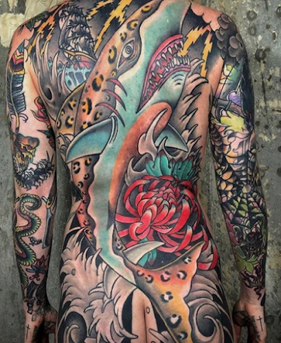 Work by Fleur Noire Tattoo