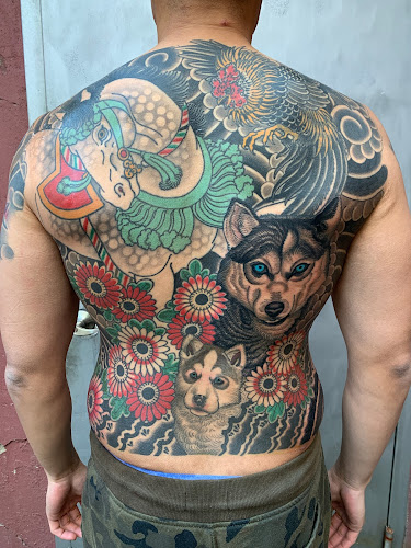 Work by Ghost Note Tattoo