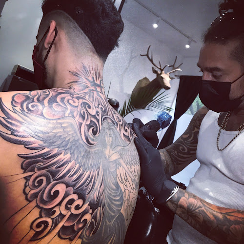 Work by The Hermit Tattoo & Piercing
