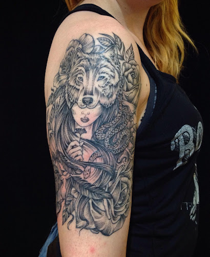 Work by Smokey Banana Tattoo