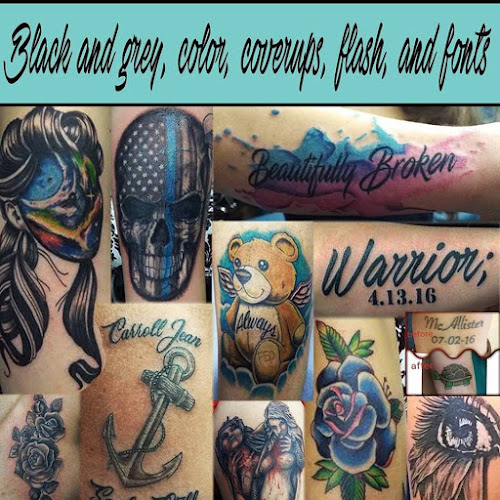 Work by Electric City Ink