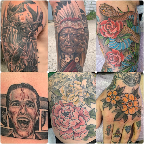 Work by Lost Dog Tattoo