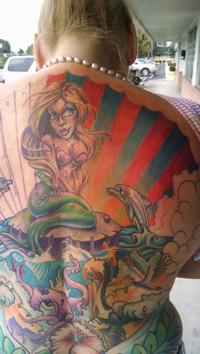 Work by Gearhead Tattoo