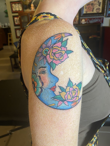 Work by Bomber Crew Tattoo