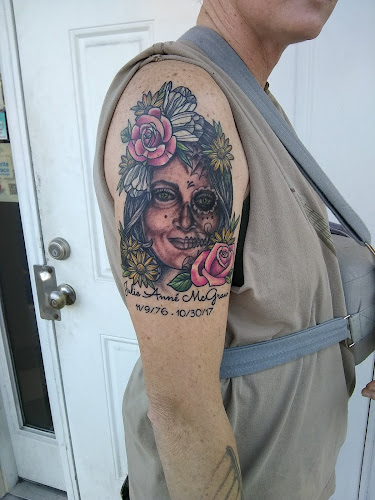 Work by Hurts So Good Tattoo