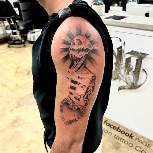 Work by Wellington Tattoo Co.