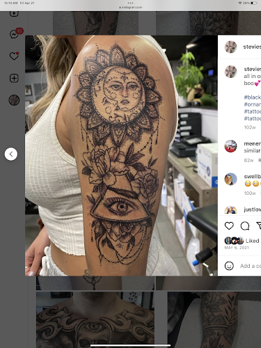 Work by Pine barrens tattoo