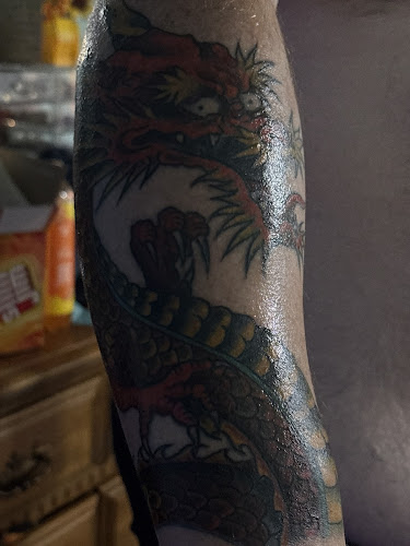 Work by Bleeding Heart Tattoo’s & Piercings