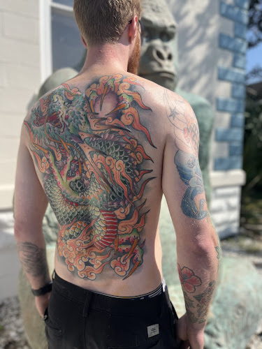 Work by Blu Gorilla Tattoo
