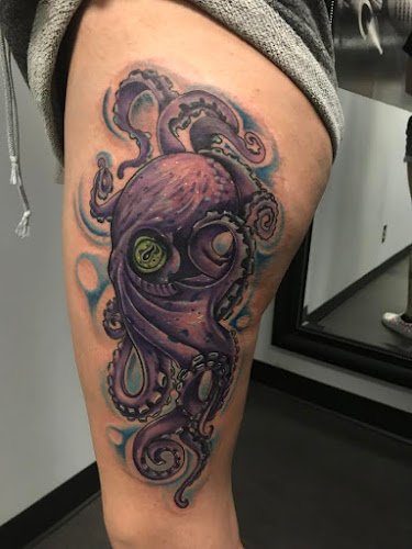 Work by Black Cloud Tattoo & Piercing