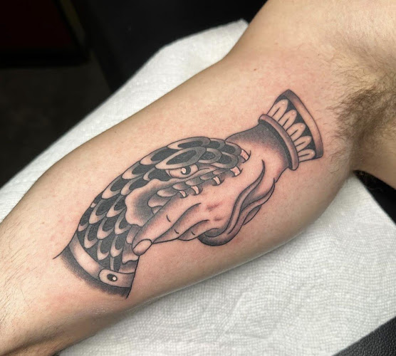 Work by Fu's Custom Tattoo