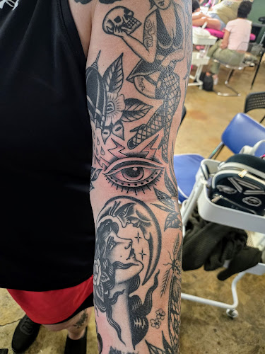 Work by Green Ghost Tattoo