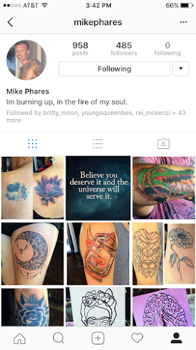 Work by Infamous Ink Tattoo Studio