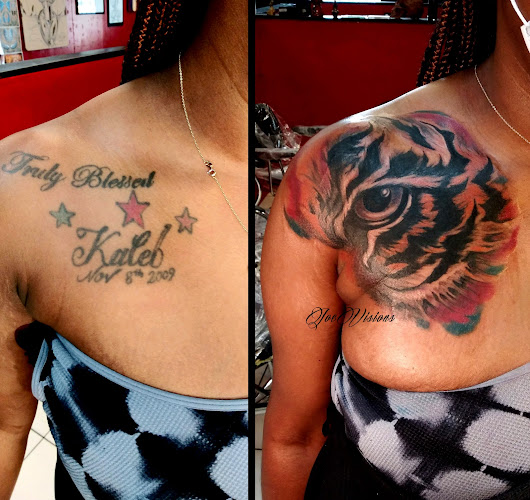 Work by Visions Tattoos