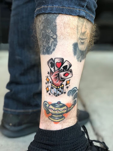 Work by Wild Oats Tattoo