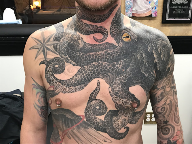 Work by Ben Around Tattoos