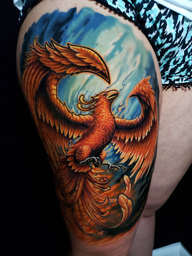 Work by Cloud N9ne Tattoo Studio
