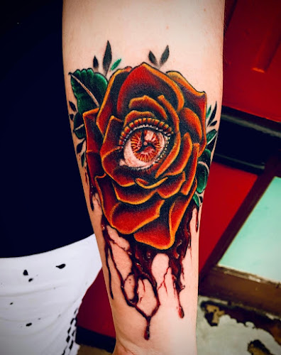 Work by Painted Lady Tattoo Parlor