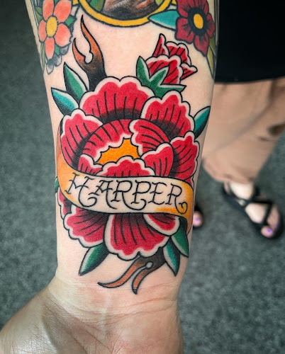 Work by The Wolf and Witch Tattoo