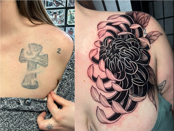 Work by Black cave tattoo OTR