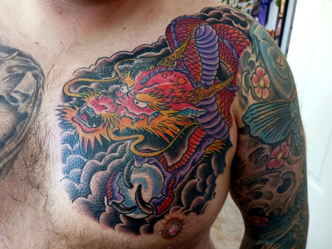 Work by Doll Star Tattoo