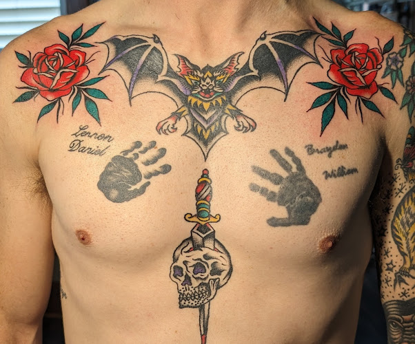 Work by Peregrine Tattoo